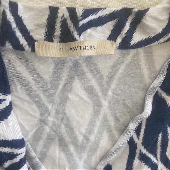 41 Hawthorn Stitch Fix X-Small Montgomery Blue Top - Picture 8 of 8